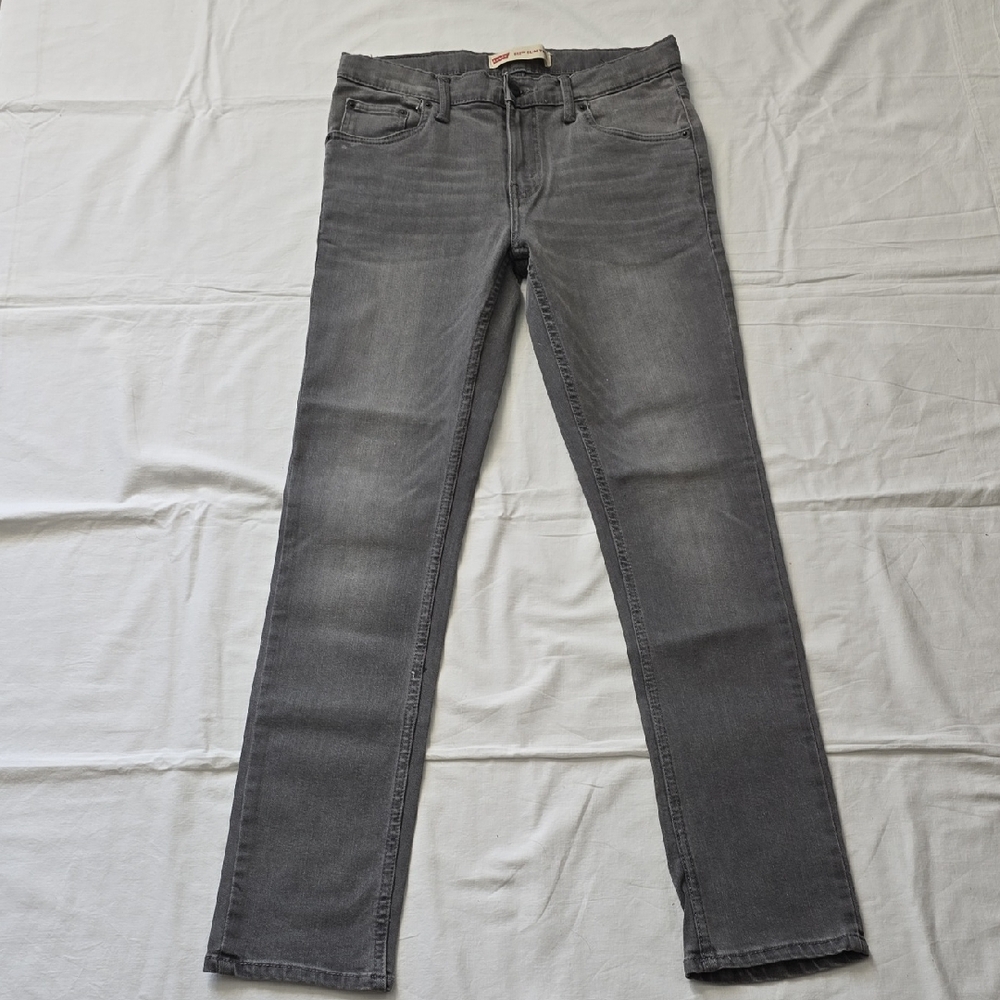 Levi's Gray Slim Taper Jeans